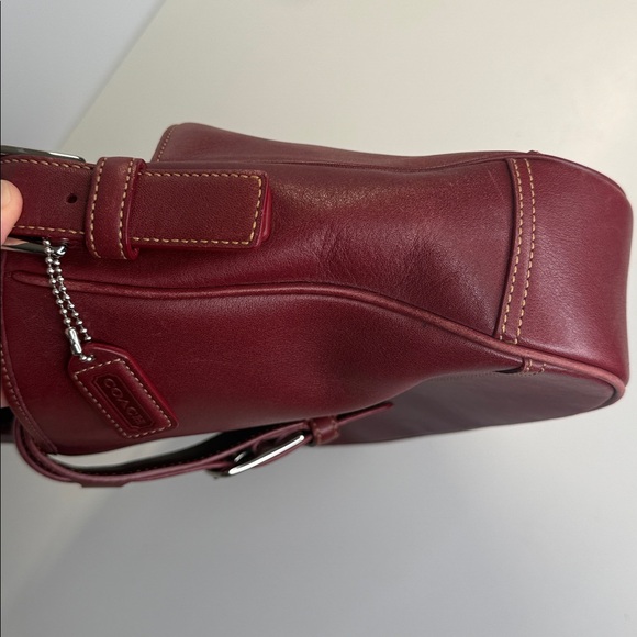 Coach Hamptons Leather Hobo bag 7583 y2k vintage shoulder purse - Picture 5 of 14